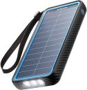 My preferred gear - a solar power pack that can charge a phone as it's being charged. Avg price $40 for 10000mAh, $60 for 20000mAh...